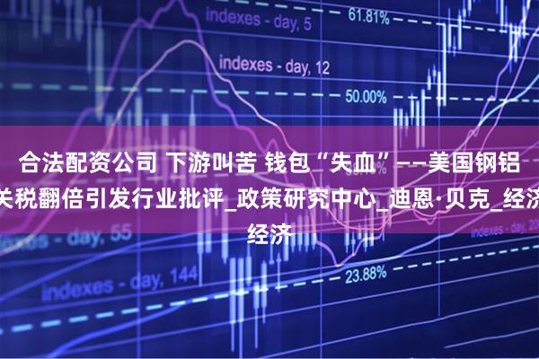 合法配资公司 下游叫苦 钱包“失血”——美国钢铝关税翻倍引发行业批评_政策研究中心_迪恩·贝克_经济