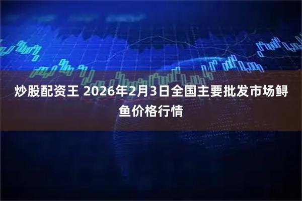 炒股配资王 2026年2月3日全国主要批发市场鲟鱼价格行情